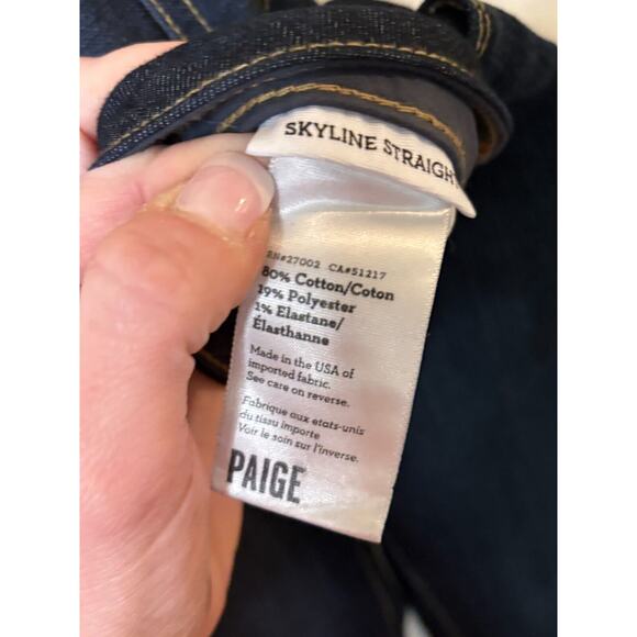 PAIGE Skyline Straight jeans by Anthropologie Size 26 - Picture 5 of 6